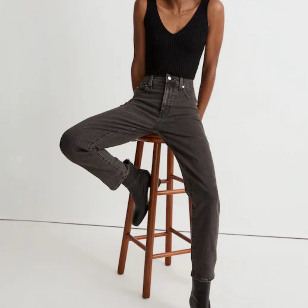 Madewell the Perfect Vintage Jean Lunar Wash Comfort Stretch Sz 26